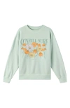 O'neill Kids' Skylar Graphic Sweatshirt In Green