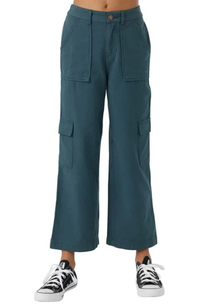 O'neill Kids' Summer Cargo Ankle Pants In Slate