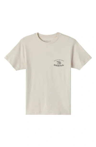 O'neill Kids' Surf Cats Graphic T-shirt In White