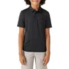 O'neill Kids' Trvlr Performance Polo In Black