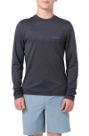 O'neill Kids' Trvlr Stacked Long Sleeve Performance T-shirt In Blue