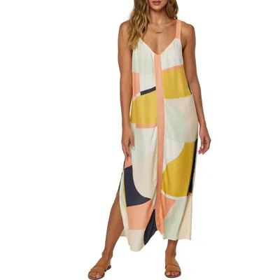 O'neill Kyle Sleeveless Midi Dress In Multi