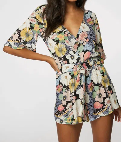 O'neill Kyrie Romper In Blue In Multi