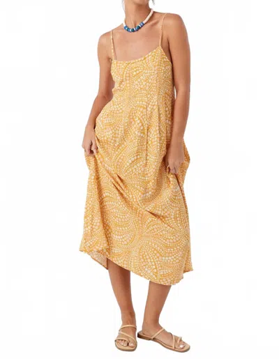 O'neill Lailey Dress In Gold