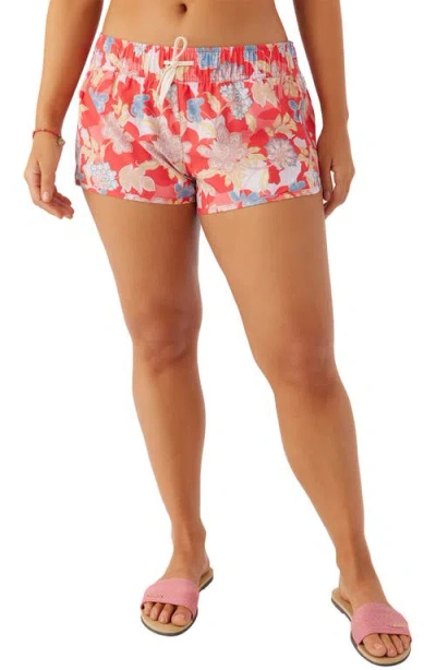 O'neill Laney Saltwater Essentials Cover-up Shorts In Bittersweet