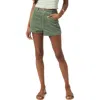 O'neill Langford High Waist Corduroy Shorts In Green