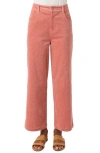 O'neill Langford High Waist Crop Corduroy Pants In Neutral
