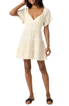 O'neill Layken Solid Mini Dress In Tapioca In Tapioca