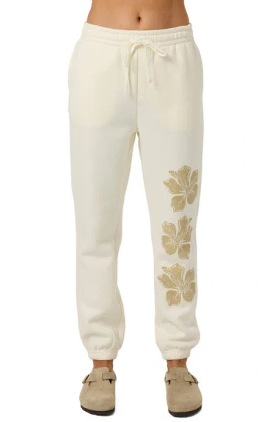 O'neill Lei Relaxed Joggers In White