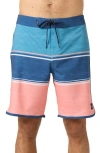 O'neill Lennox Scallop Swim Trunks In Multi