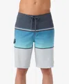 O'neill Lennox Stripe 21" Boardshorts In Fog