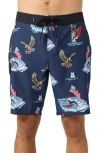 O'neill Lennox Usa 20 Board Shorts In Blue