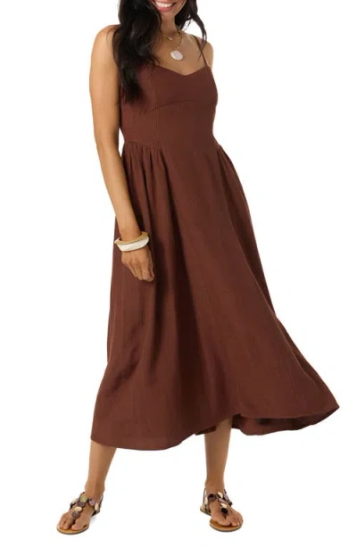 O'neill Linden Sundress In Brown