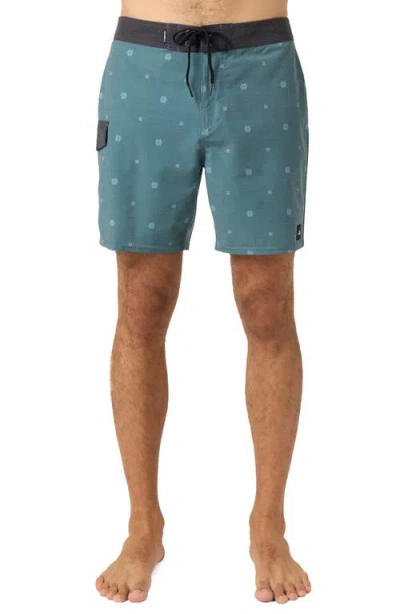 O'neill Line-up 17 Board Shorts In Blue