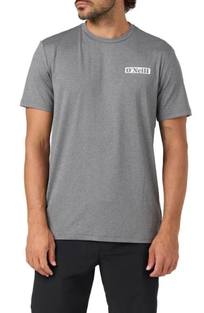 O'neill Line Up Upf 50+ T-shirt In Gray