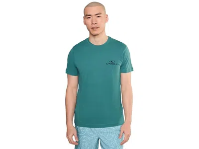 O'neill Lineup Classic Short Sleeve T-shirts In Green