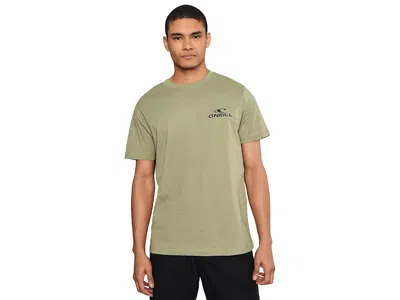 O'neill Lineup Classic Short Sleeve T-shirts In Green