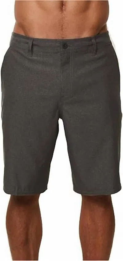 O'neill Loaded Heather Hybrid Shorts In Dch