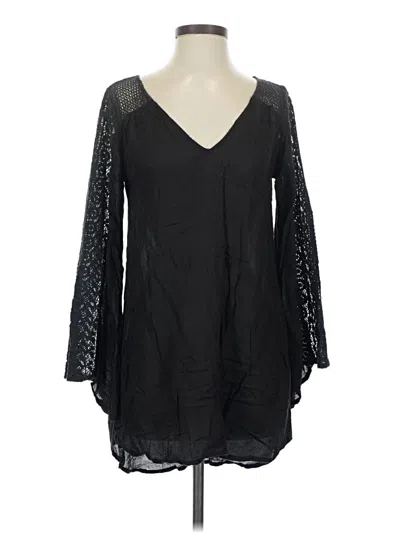 Pre-owned O'neill Long Sleeve Blouse In Black
