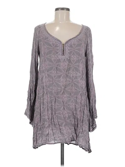 Pre-owned O'neill Long Sleeve Blouse In Gray