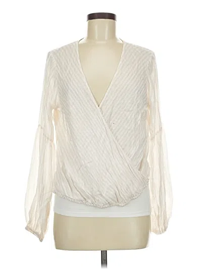 Pre-owned O'neill Long Sleeve Blouse In Ivory