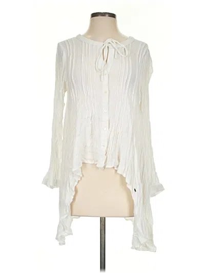 Pre-owned O'neill Long Sleeve Blouse In Ivory