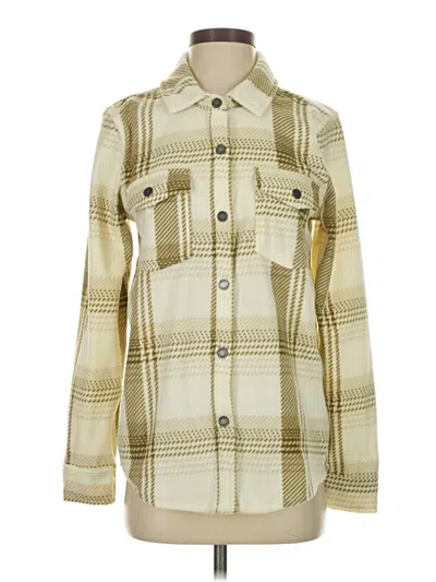 Pre-owned O'neill Long Sleeve Blouse In White