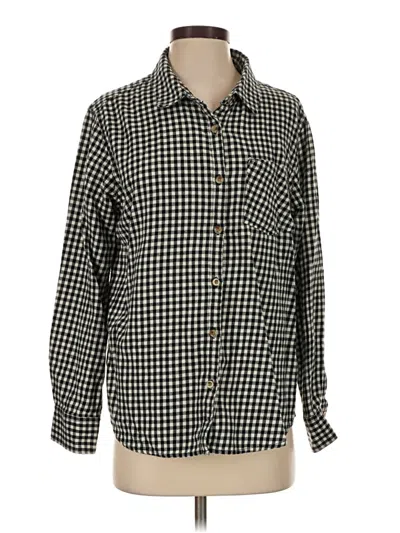 Pre-owned O'neill Long Sleeve Button Down Shirt In Black