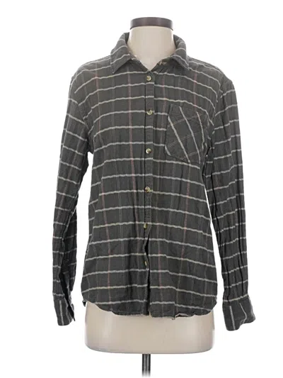 Pre-owned O'neill Long Sleeve Button Down Shirt In Gray