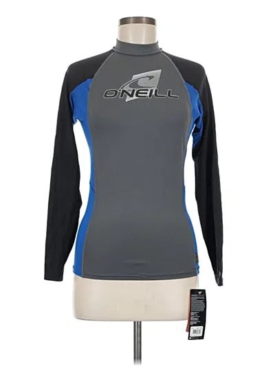 Pre-owned O'neill Long Sleeve T-shirt In Gray