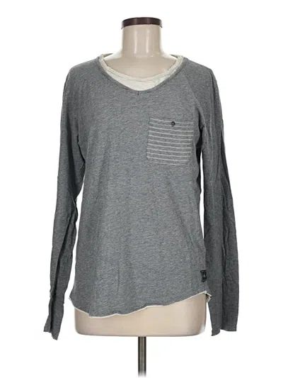 Pre-owned O'neill Long Sleeve T-shirt In Gray