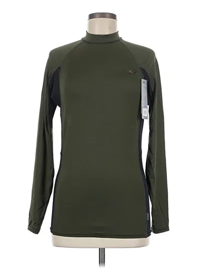 Pre-owned O'neill Long Sleeve T-shirt In Green