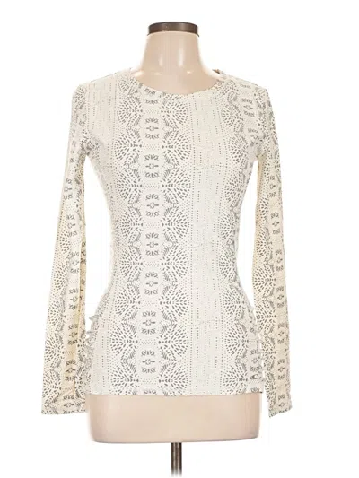 Pre-owned O'neill Long Sleeve T-shirt In Ivory