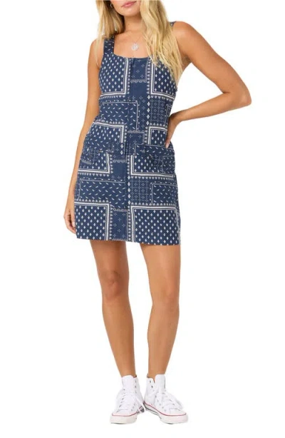O'neill Women's O'riginals Lorna Mini Dress In Blue