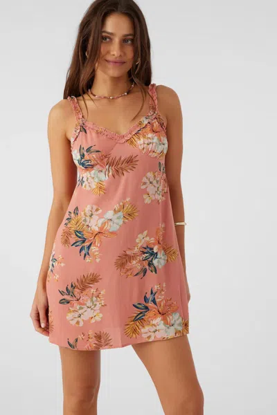 O'neill Luella Dress In Canyon Clay