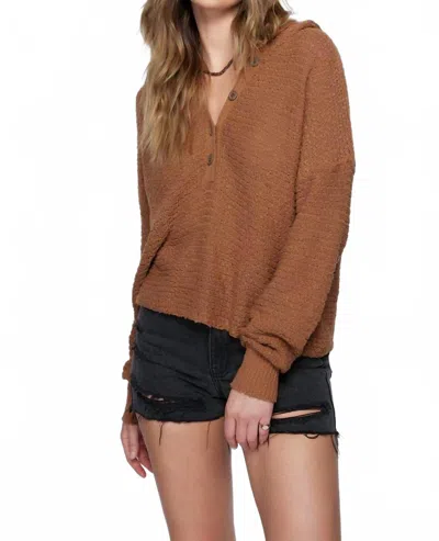 O'neill Magic Hour Knit Sweater In Chipmunk In Multi
