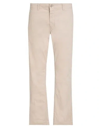 O'neill Man Pants Beige Size 38 Cotton, Elastane