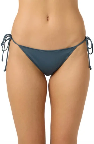 O'neill Maracas Side Tie Bikini Bottoms In Blue