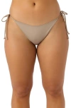 O'neill Maracas Side Tie Bikini Bottoms In Dune