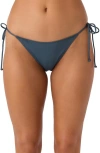 O'neill Maracas Side Tie Bikini Bottoms In Slate