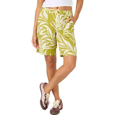 O'neill Marissa Printed Shorts In Green