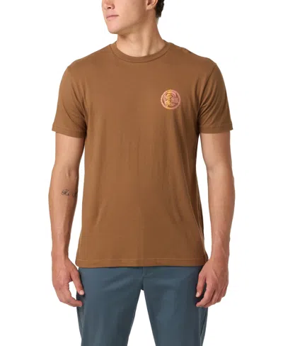 O'neill Men's Artifact Crewneck T-shirt In Brown