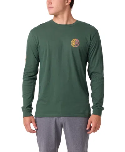 O'neill Men's Artifact Long-sleeve T-shirt In Green