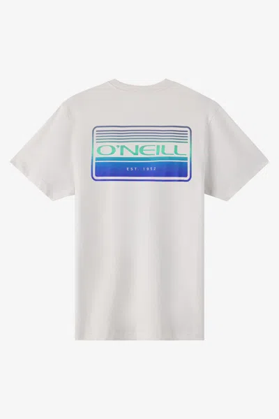 O'neill Men's Banner Classic T-shirt In Gray
