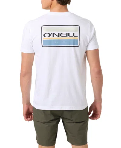 O'neill Men's Banner T-shirt In White