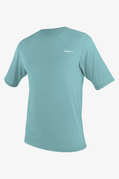 O'neill Men's Basic Skins-2 Short Sleeves Sun Shirt In Blue