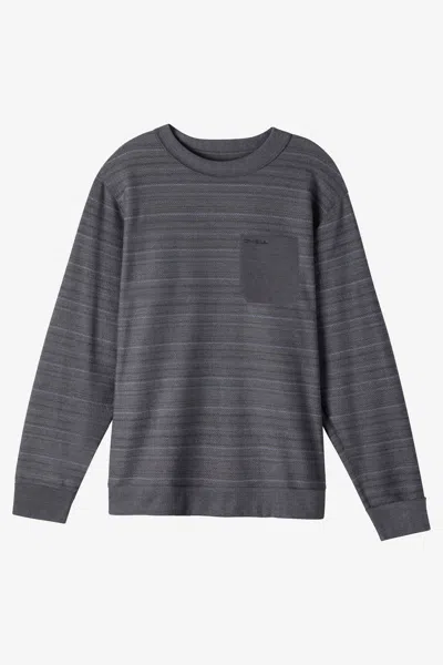 O'neill Men's Bavaro Blocked Crew Neck Fleece In Gray