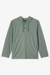 O'neill Men's Bavaro Solid Poncho Pullover Fleece Jacket In Green