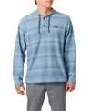 O'neill Men's Bavaro Stripe Poncho Sweatshirt In Blue
