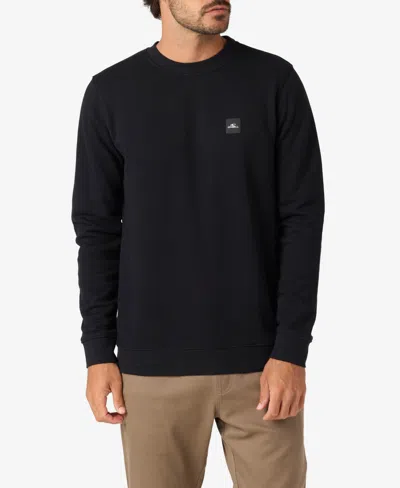 O'neill Men's Blocked Out Crew Sweatshirt In Black